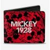 Best Sale ✨ Disney Mickey Mouse 1928 Smiling Bifold Wallet 🔔