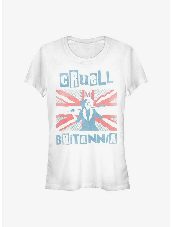 Best reviews of 🎉 Disney Cruella Cruell Britannia 👧 Girls T-Shirt 🔥