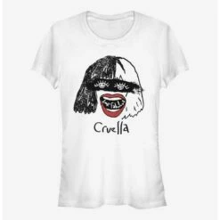 Best Sale 🎉 Disney Cruella Look Fabulous 👧 Girls T-Shirt 👏