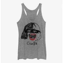 Wholesale 🌟 Disney Cruella Look Fabulous 👧 Girls Tank 🔥