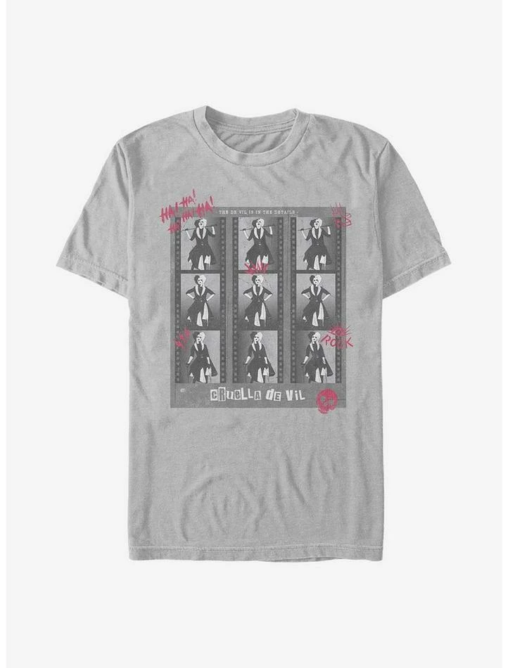 Budget ⌛ Disney Cruella Film Negatives T-Shirt 🎁