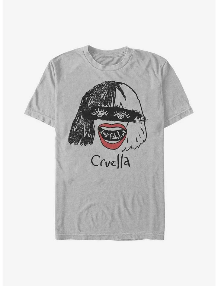 Discount 🎁 Disney Cruella Look Fabulous T-Shirt ✔️