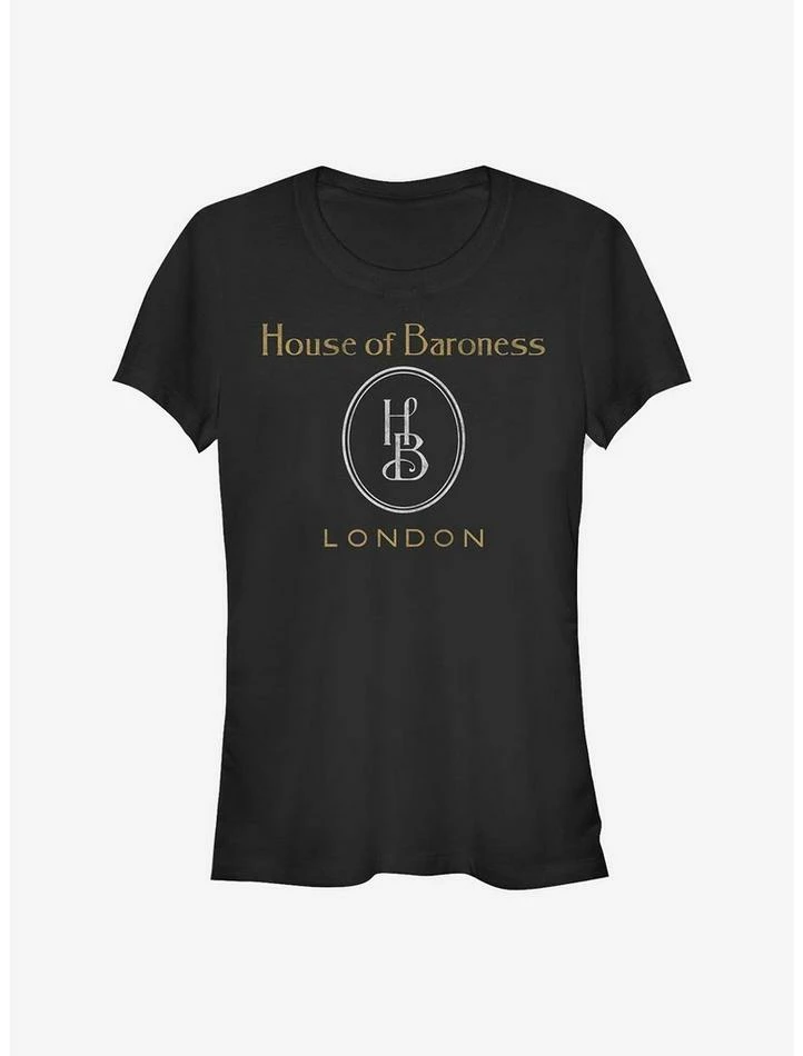 Buy ⭐ Disney Cruella House Of Baroness Logo 👧 Girls T-Shirt 🔔