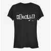 Best Sale 🔔 Disney Cruella Name Cut Out Letters 👧 Girls T-Shirt 🥰