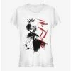Hot Sale ❤️ Disney Cruella No Rules Art 👧 Girls T-Shirt 🛒