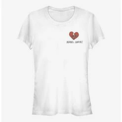 Outlet 💯 Disney Cruella Rebel Heart 👧 Girls T-Shirt ✨