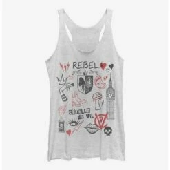 Best reviews of 🌟 Disney Cruella Rebel Queen Doodles 👧 Girls Tank 👏