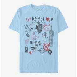 Best reviews of 🔔 Disney Cruella Rebel Queen Doodles T-Shirt 👍