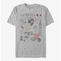 Best reviews of 😍 Disney Cruella Rebel Queen Doodles T-Shirt 😉