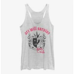 Best reviews of 🎉 Disney Cruella Art Will Survive Punk 👧 Girls Tank 🎉
