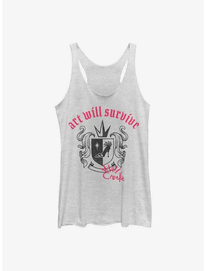 Best reviews of 🎉 Disney Cruella Art Will Survive Punk 👧 Girls Tank 🎉