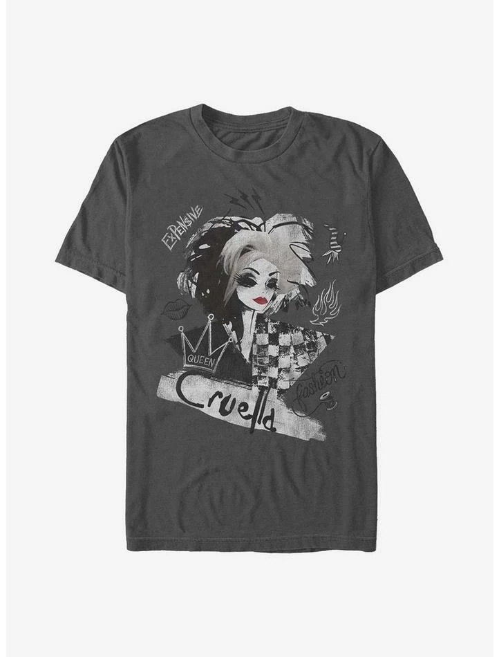 Discount ๐งจ Disney Cruella Artsy Cruella T-Shirt ๐ฅฐ