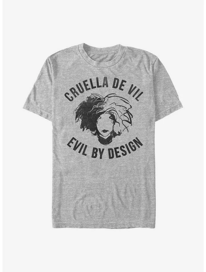 Coupon 🛒 Disney Cruella Evil By Design T-Shirt 🎁 - Image 2