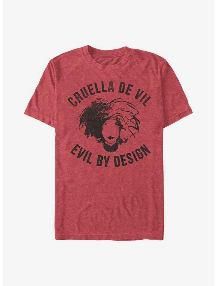 Coupon 🛒 Disney Cruella Evil By Design T-Shirt 🎁 - Image 3