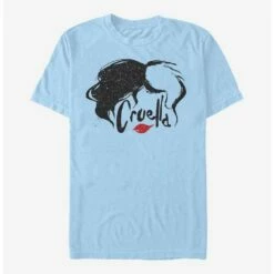 New 👏 Disney Cruella Simply Cruella Infamous Hair T-Shirt 👏