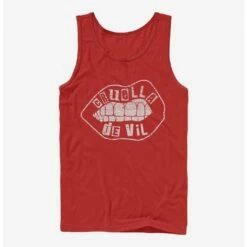 Wholesale 😀 Disney Cruella Lip Cut Out Name Outline Tank 🎉