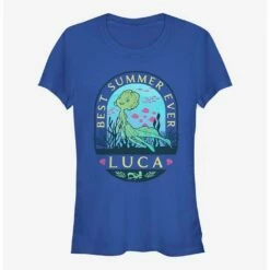 Outlet ✔️ Disney Pixar Luca Best 🌞 Summer Ever 👧 Girls T-Shirt ⭐