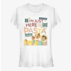 Brand new 🎁 Disney Pixar Luca Pasta Time 👧 Girls T-Shirt 💯