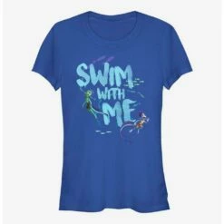 Cheap 😍 Disney Pixar Luca Swim With Me 👧 Girls T-Shirt 😀