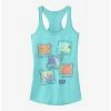 Promo ✔️ Disney Pixar Luca Polaroid 🌞 Summer 👧 Girls Tank 🔥