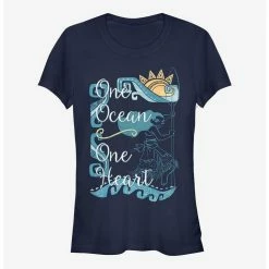 Best deal 🧨 Disney Moana One Ocean One Heart 👧 Girls T-Shirt 👏