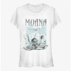 Budget 👍 Disney Moana Sea Adventures 👧 Girls T-Shirt ✨