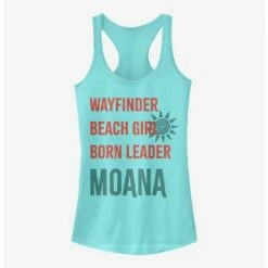 Best Pirce 🛒 Disney Moana Born Leader 👧 Girls Tank 🎁