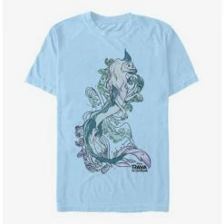 New 😀 Disney Raya And The Last Dragon Sisu Waves T-Shirt 💯