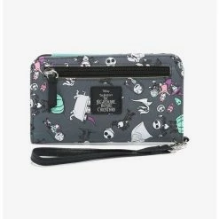 Best Pirce 😉 The Nightmare Before ❄ Christmas Chibi Characters Tech Wallet 🎉