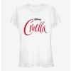 Coupon ⌛ Disney Cruella Movie Logo 👧 Girls T-Shirt 🌟