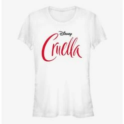 Coupon ⌛ Disney Cruella Movie Logo 👧 Girls T-Shirt 🌟