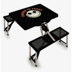 Deals 🥰 The Nightmare Before 🔔 Christmas Jack Folding Picnic Table 💯