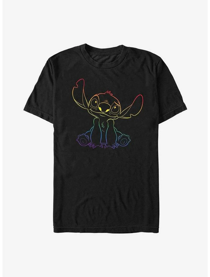 Top 10 ๐ Disney Stitch Rainbow Pride Stitch T-Shirt ๐