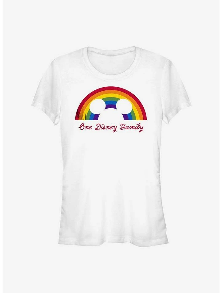 Best deal โจ Disney Mickey Mouse Rainbow Our Disney Family T-Shirt ๐