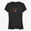 New 🧨 Disney Mickey Mouse Rainbow Pride Mouse Ears T-Shirt ⌛