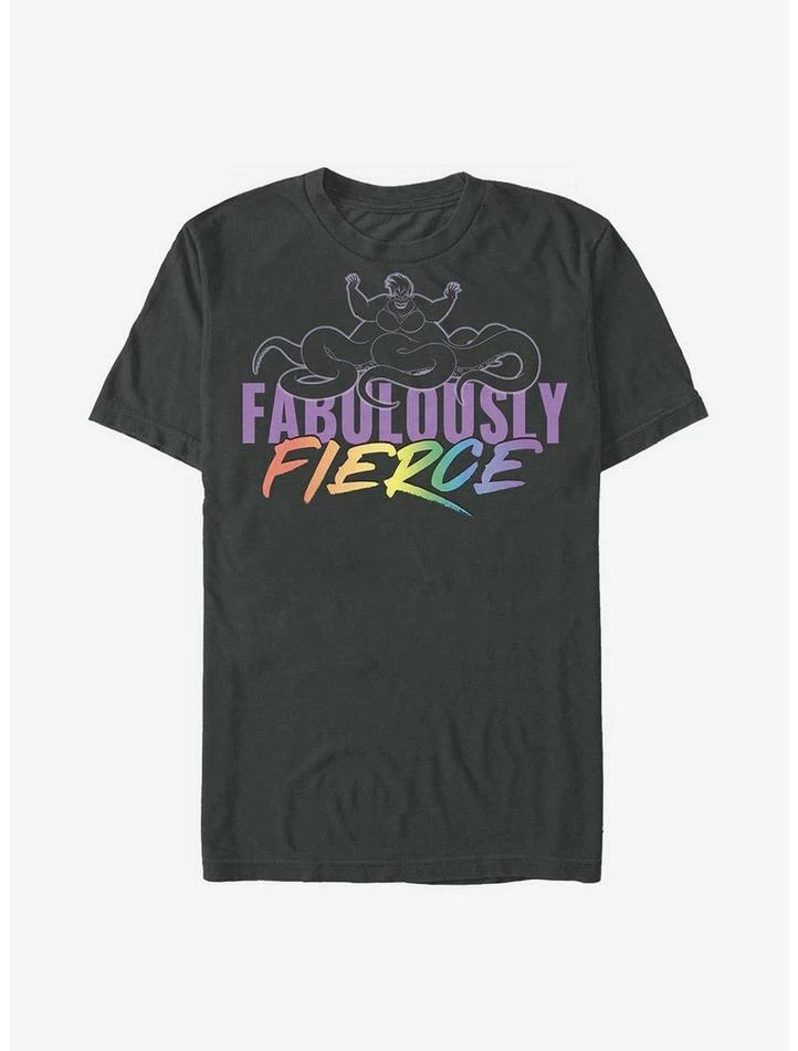 Flash Sale ๐งจ Disney The Little Mermaid Ursula Fabulously Fierce Rainbow T-Shirt ๐
