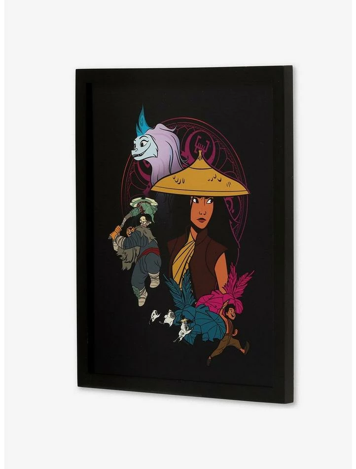 Brand new 👍 Disney Raya And The Last Dragon Framed Wall Decor 🔥 - Image 2