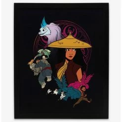 Brand new 👍 Disney Raya And The Last Dragon Framed Wall Decor 🔥