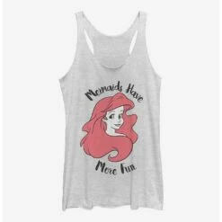 Coupon ⌛ Disney The Little Mermaid Mermaid Fun 👧 Girls Tank 👏