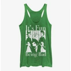 Outlet 🎁 Disney Villains Bad Fun 👧 Girls Tank ✨