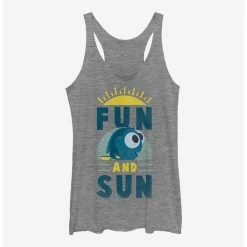 Cheap ⭐ Disney Pixar Finding Nemo Fun And Sun 👧 Girls Tank 😍