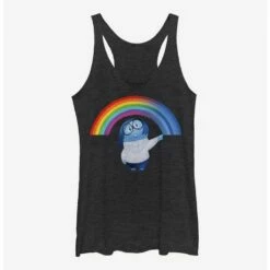 Brand new 🧨 Disney Pixar Inside Out Sadness Rainbow 👧 Girls Tank 🧨