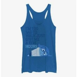 Best reviews of 👍 Disney Pixar Inside Out Too Sad To Walk 👧 Girls Tank 🔥