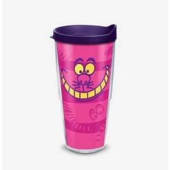 Top 10 🥰 Disney Alice in Wonderland Cheshire Cat 24oz Classic Tumbler With Lid ✔️