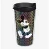Promo 🔥 Disney Mickey and Minnie Rainbow 16oz Classic Tumbler With Lid 🔔