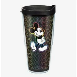 Discount 🎉 Disney Mickey and Minnie Rainbow 24oz Classic Tumbler With Lid 😉