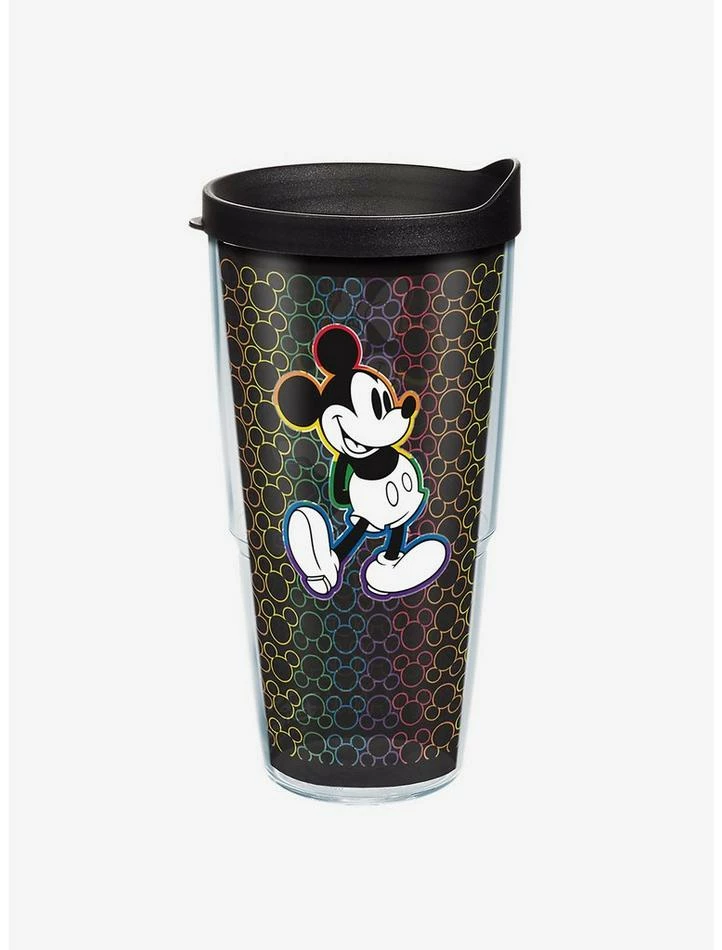 Discount 🎉 Disney Mickey and Minnie Rainbow 24oz Classic Tumbler With Lid 😉