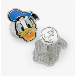 Hot Sale ❤️ Disney Donald Duck Two Faces Cufflinks 👍