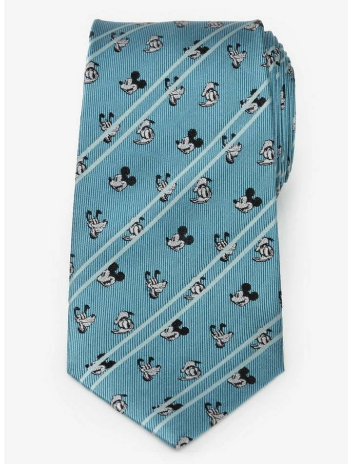 Flash Sale 🎉 Disney Mickey and Friends Aqua Striped Tie 💯