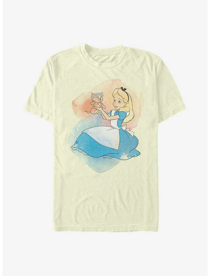 Best deal โญ Disney Alice In Wonderland Watercolor Alice T-Shirt ๐งจ